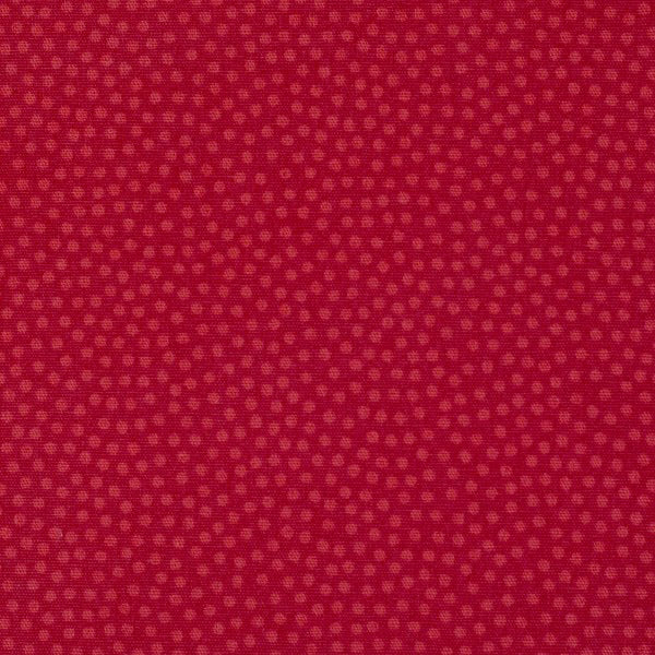 Cotton Poplin Tiny Dots Red