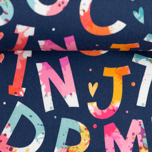 
                  
                    Load image into Gallery viewer, Cotton Poplin Letters
                  
                