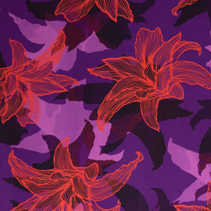 
                  
                    Load image into Gallery viewer, Woven Viscose Flamingo Flowers
                  
                