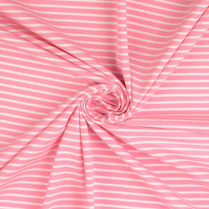 
                  
                    Load image into Gallery viewer, Jersey Stripes Pink/White
                  
                