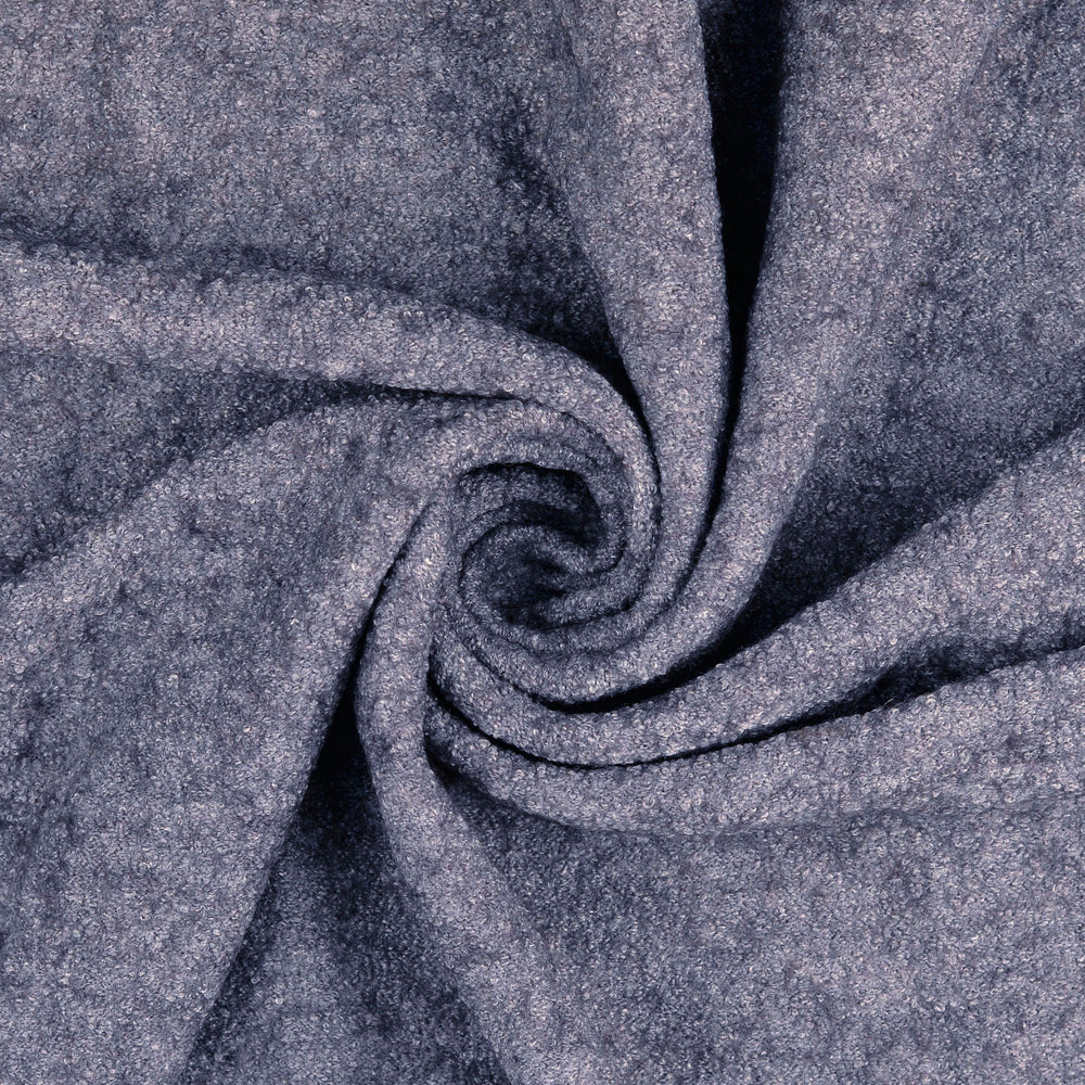 Wool Boucle Grey 52x145cm