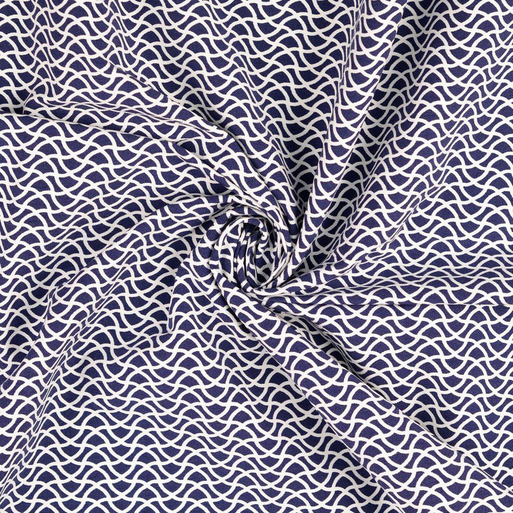 
                  
                    Load image into Gallery viewer, Stretch Viscose Bengaline Blue
                  
                