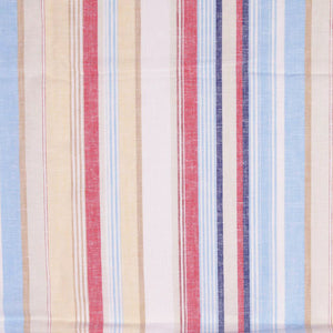 
                  
                    Load image into Gallery viewer, Viscose/Linen Stripes Blue
                  
                