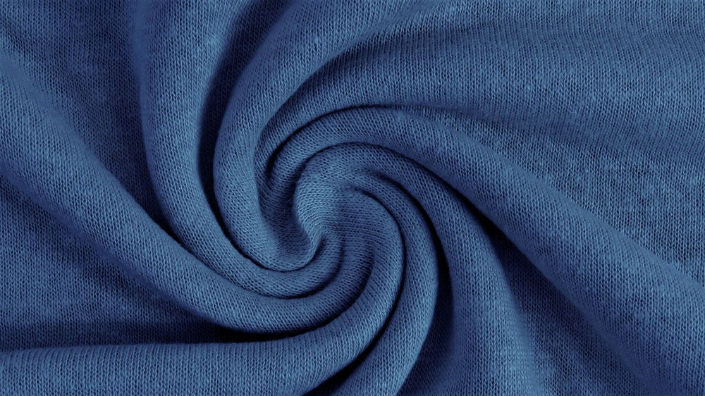 Linen Viscose Jersey Blue-Grey