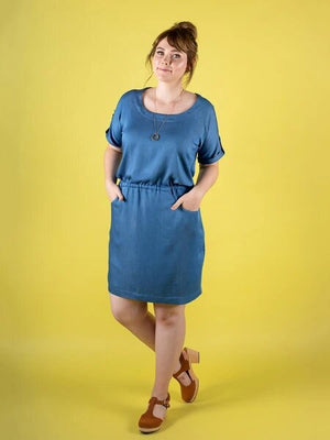 
                  
                    Load image into Gallery viewer, Pattern Dress BETTINE
                  
                