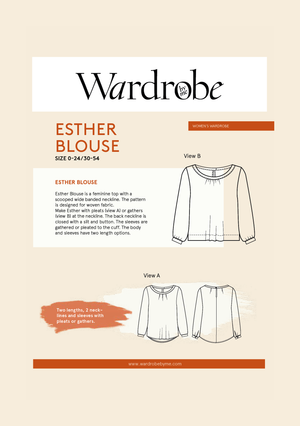 
                  
                    Load image into Gallery viewer, Pattern ESTHER Blouse
                  
                