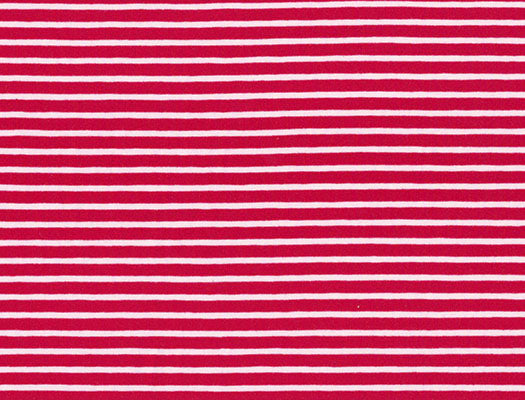 Jersey Stripes Red/White