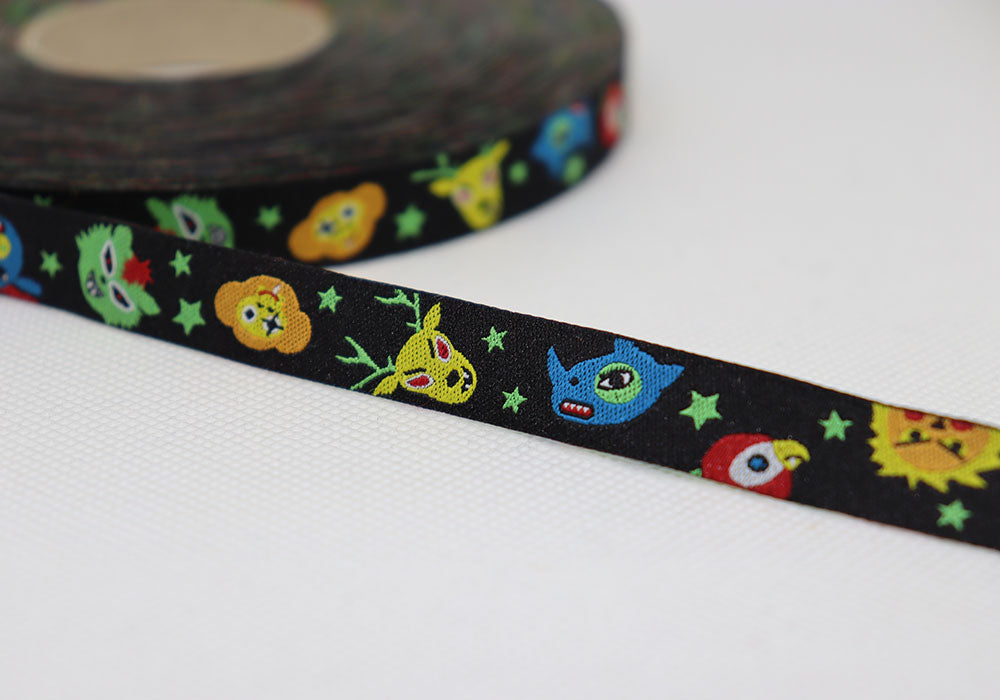 Funky Monsters Ribbon
