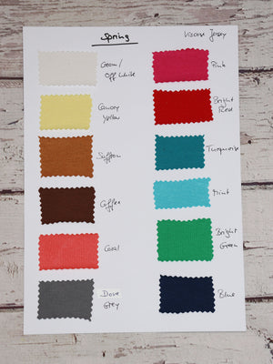 
                  
                    Load image into Gallery viewer, Viscose Jersey Sample Card Spring
                  
                