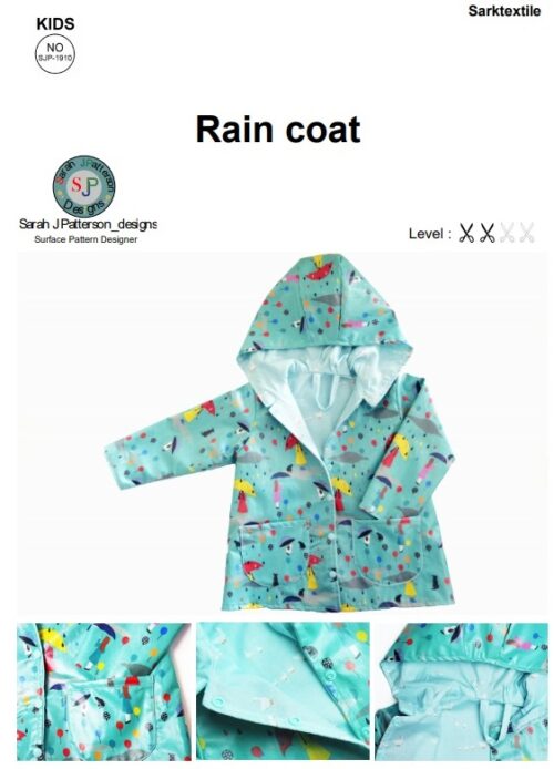 Pattern Raincoat