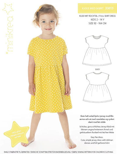 Pattern Jersey Dress – Dots 'n' Stripes1