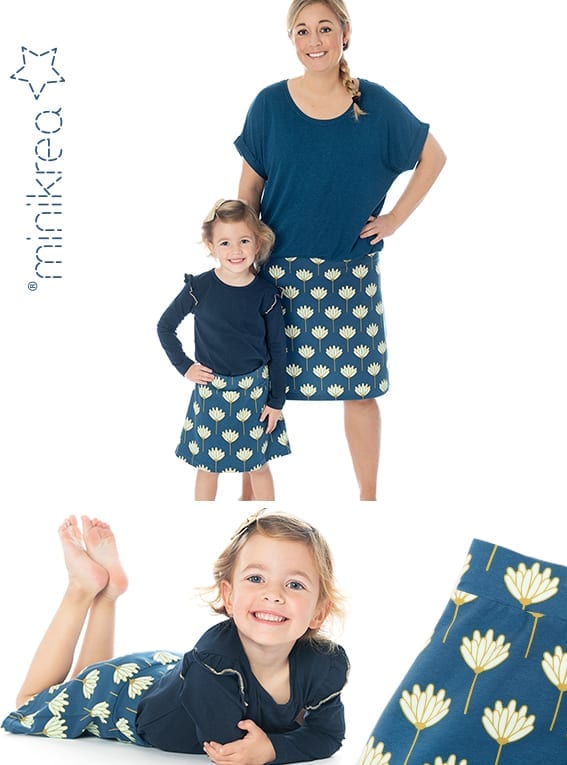 
                  
                    Load image into Gallery viewer, Pattern Jersey Skirt
                  
                