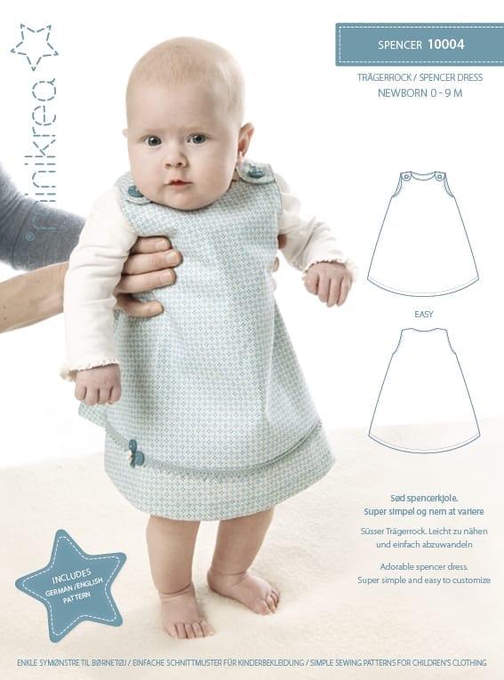 Patterns Spencer Dress Pattern Baby