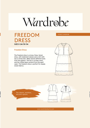 
                  
                    Load image into Gallery viewer, Pattern FREEDOM Dress
                  
                