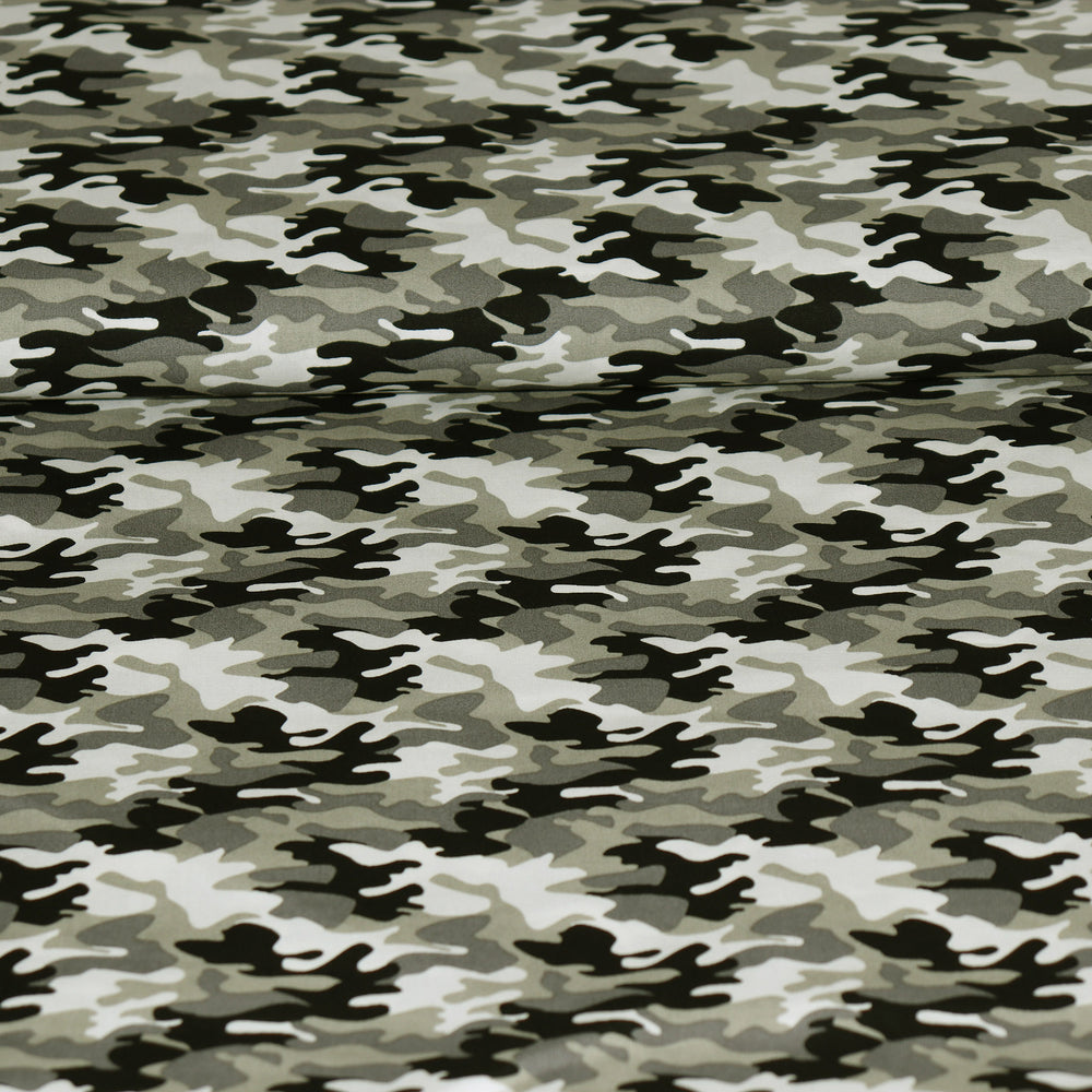 Cotton Poplin Camouflage