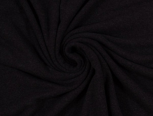 Black jersey knit clearance fabric