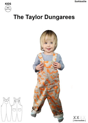
                  
                    Load image into Gallery viewer, Pattern Dungarees 3-10yrs
                  
                