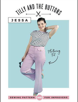 
                  
                    Load image into Gallery viewer, Pattern Trousers JESSA
                  
                