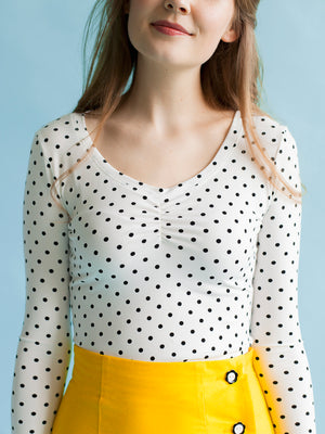 
                  
                    Load image into Gallery viewer, Pattern Jersey Top AGNES
                  
                