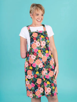 
                  
                    Load image into Gallery viewer, Pattern Pinafore Dress CLEO
                  
                