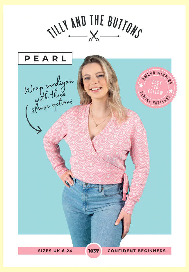 
                  
                    Load image into Gallery viewer, Pattern Cardigan PEARL
                  
                