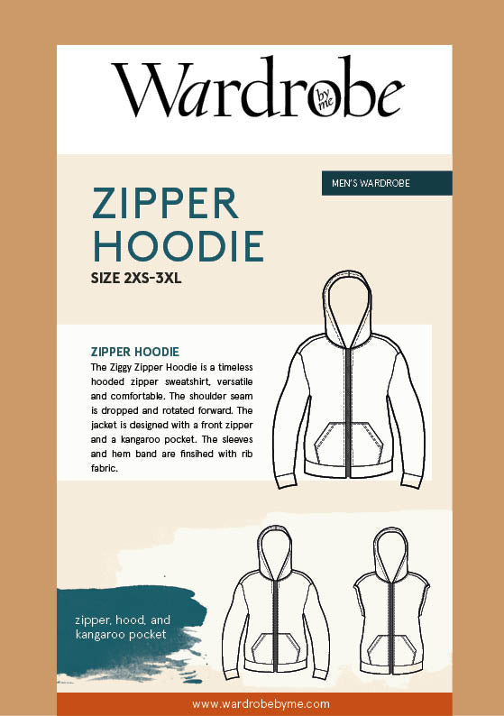 
                  
                    Load image into Gallery viewer, Pattern ZIGGY Zipper Hoodie
                  
                